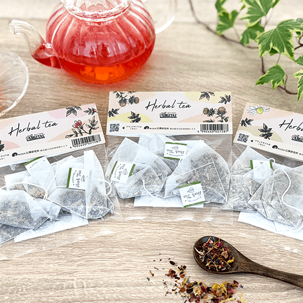 直営店７周年記念のハーブティー